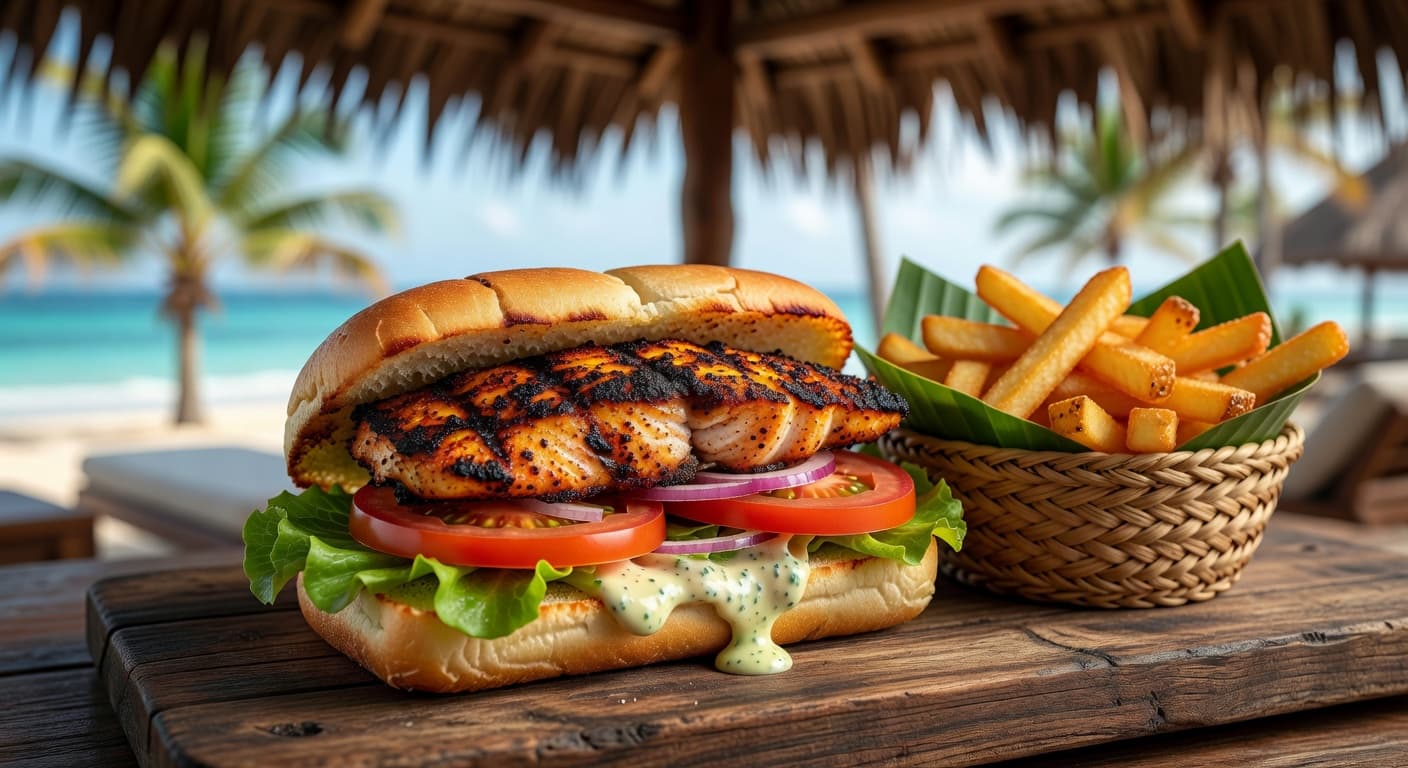 Blackened Fish Sandwich
